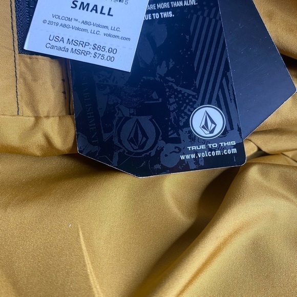 Volcom Boogie Windbreaker Jacket NWT Sz Sm - Picture 13 of 13